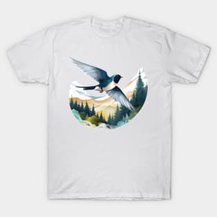 Swallow Bird T-Shirt